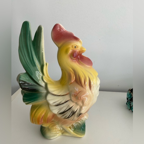 Vintage ROYAL WINDSOR COPLEY Rooster Mid Century Art Pottery Farmhouse C… - Picture 1 of 4